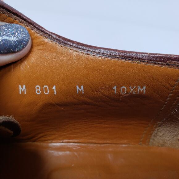 To Boot New York Adam Derrick Mens Size 10.5 Tan Suede Italy Made Oxford Shoes main image 13